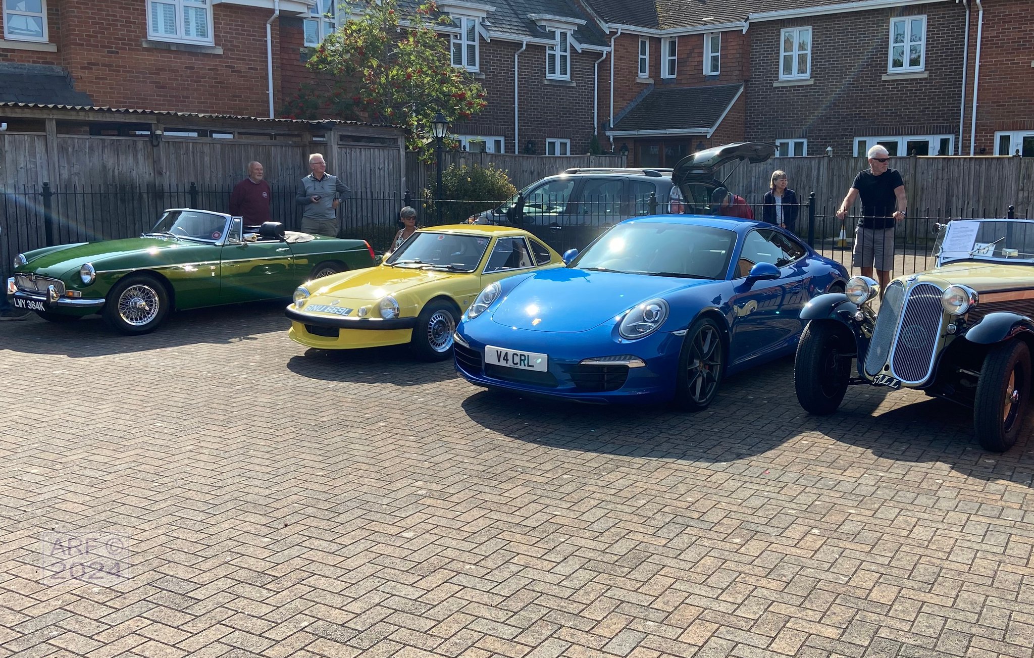 The Forest Villages classic-car show