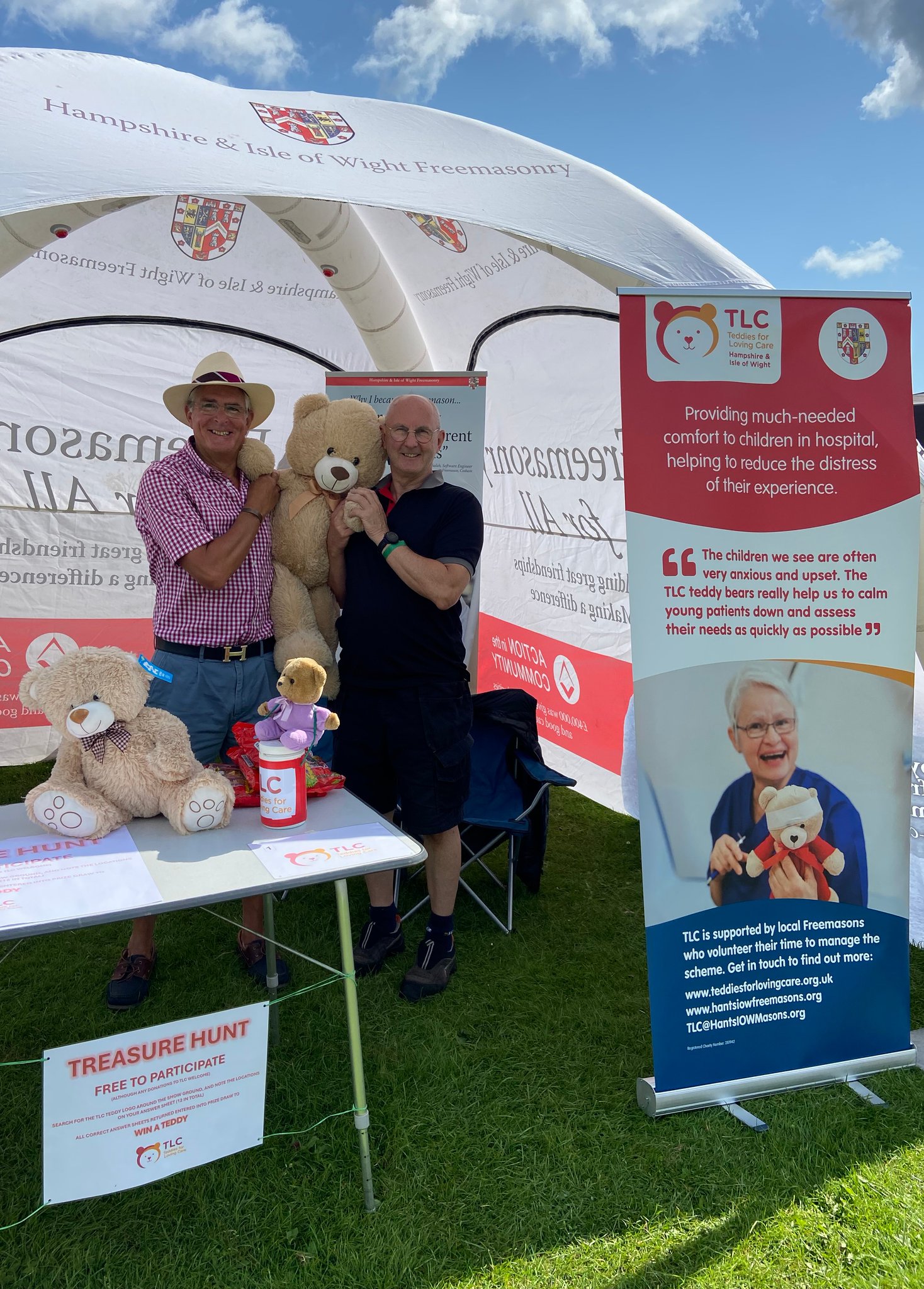 Teddies for Loving Care at Damerham Village Fair